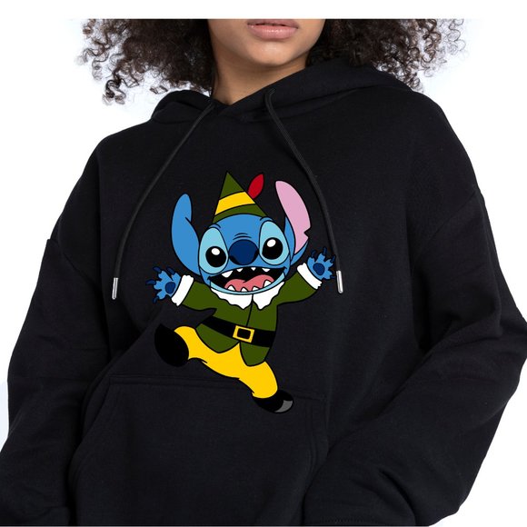 Stitch Elf HTV Iron on Ready to Press Transfer Sheet-SHIRT NOT INCLUDED - Picture 2 of 6